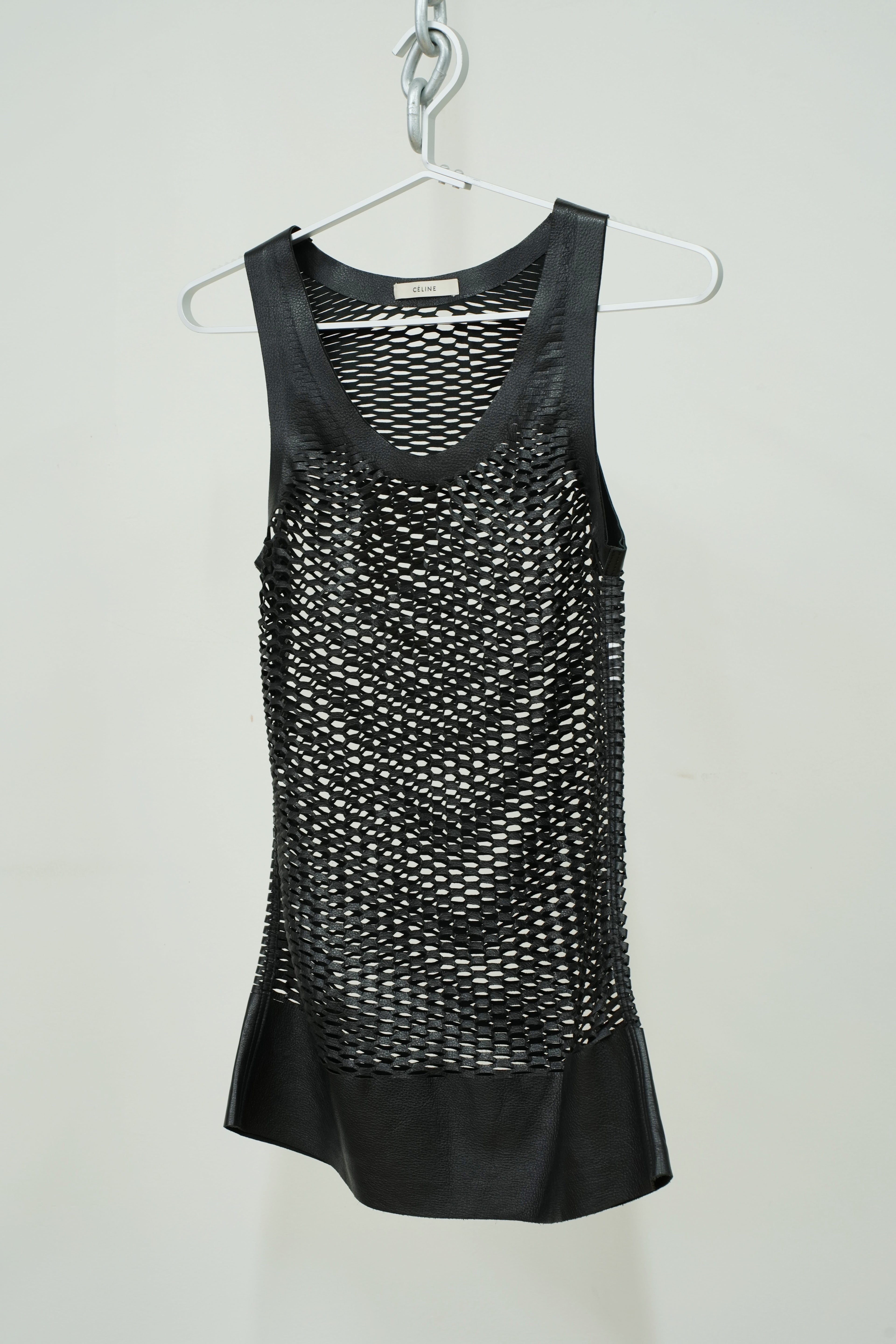 CELINE Leather top