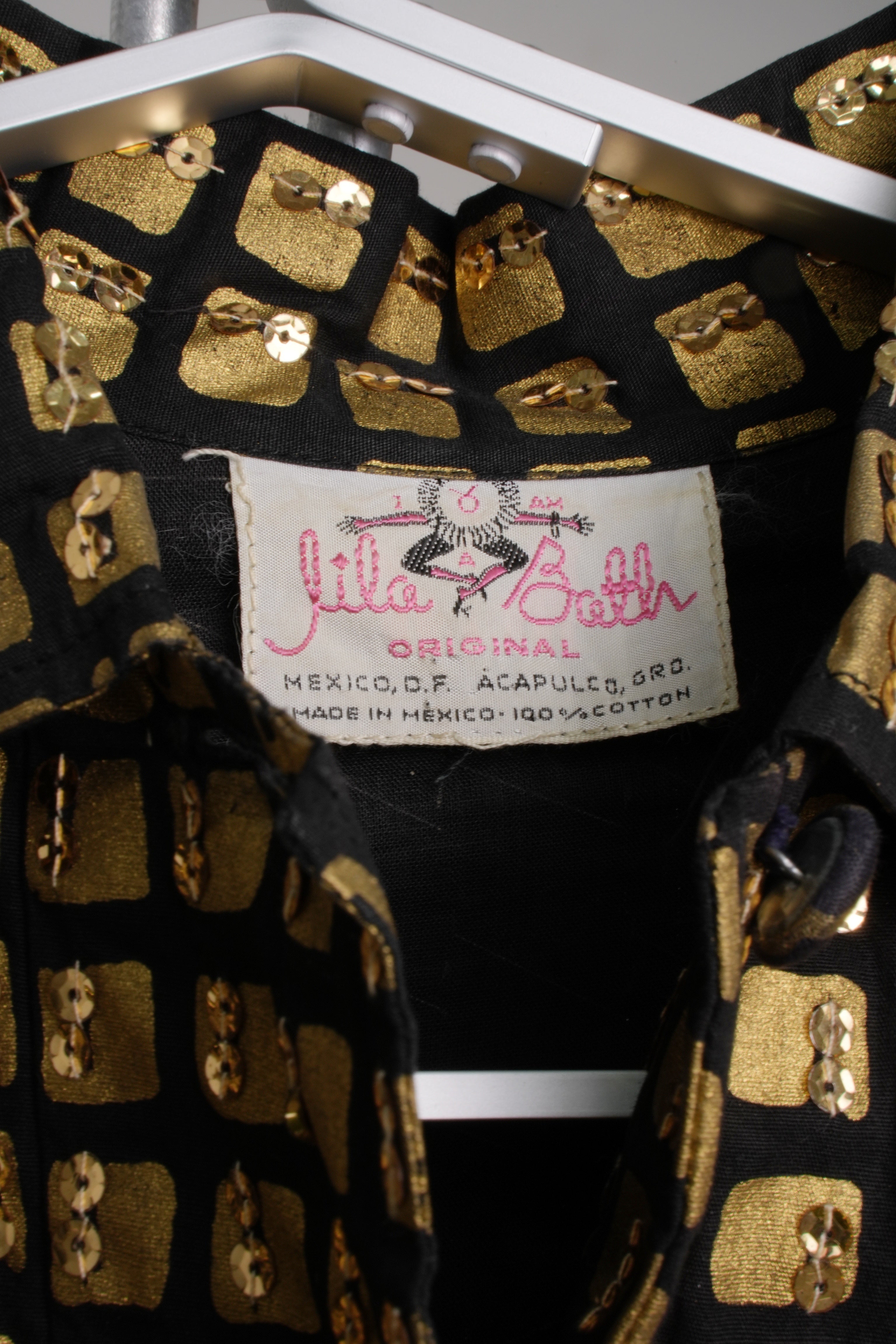 1980s Lila Bath hand-embroidered coat