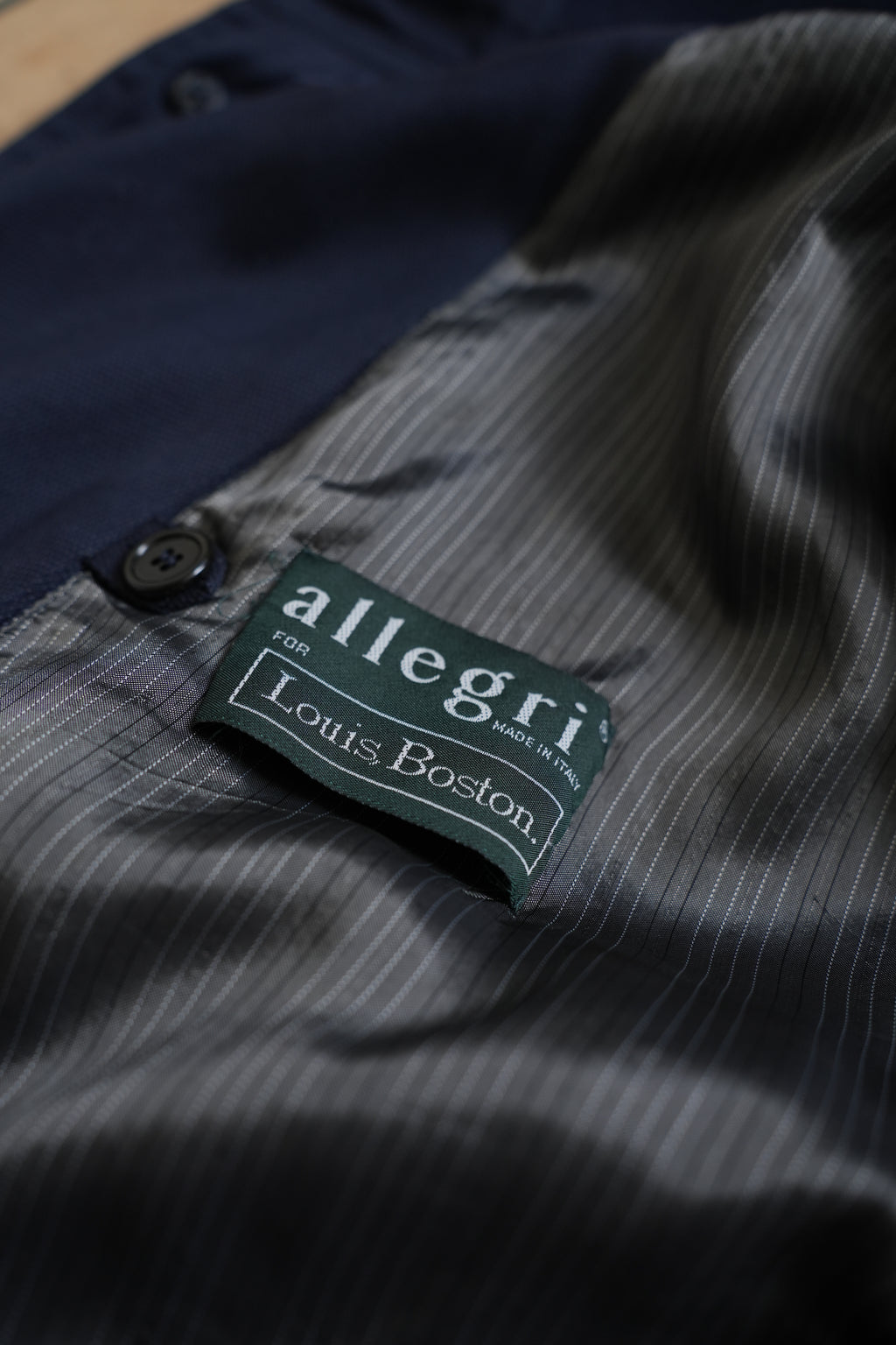 allegri for Louis Boston Button Up Jacket 1980s