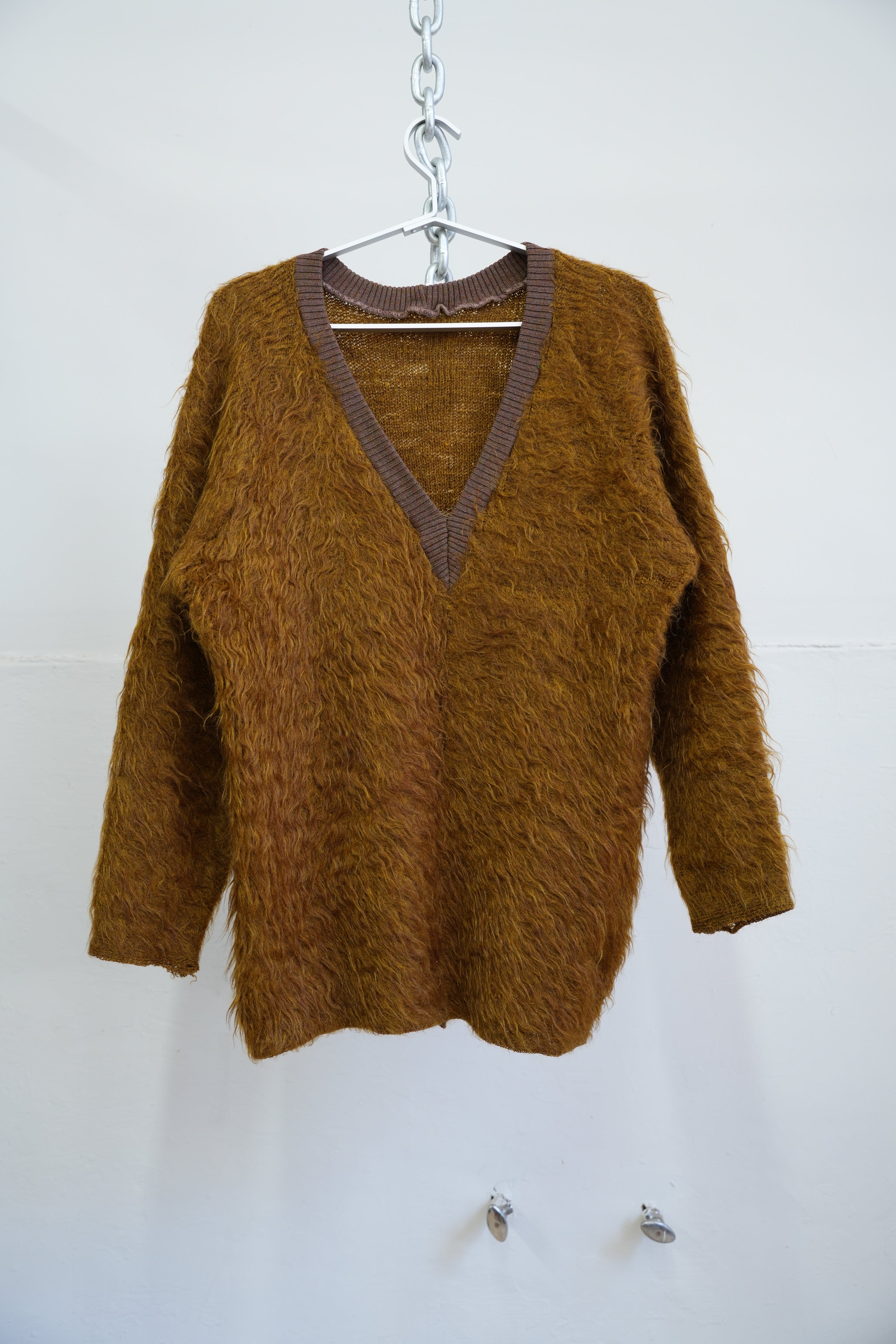 Hand Knitted Mohair Knit 1960s