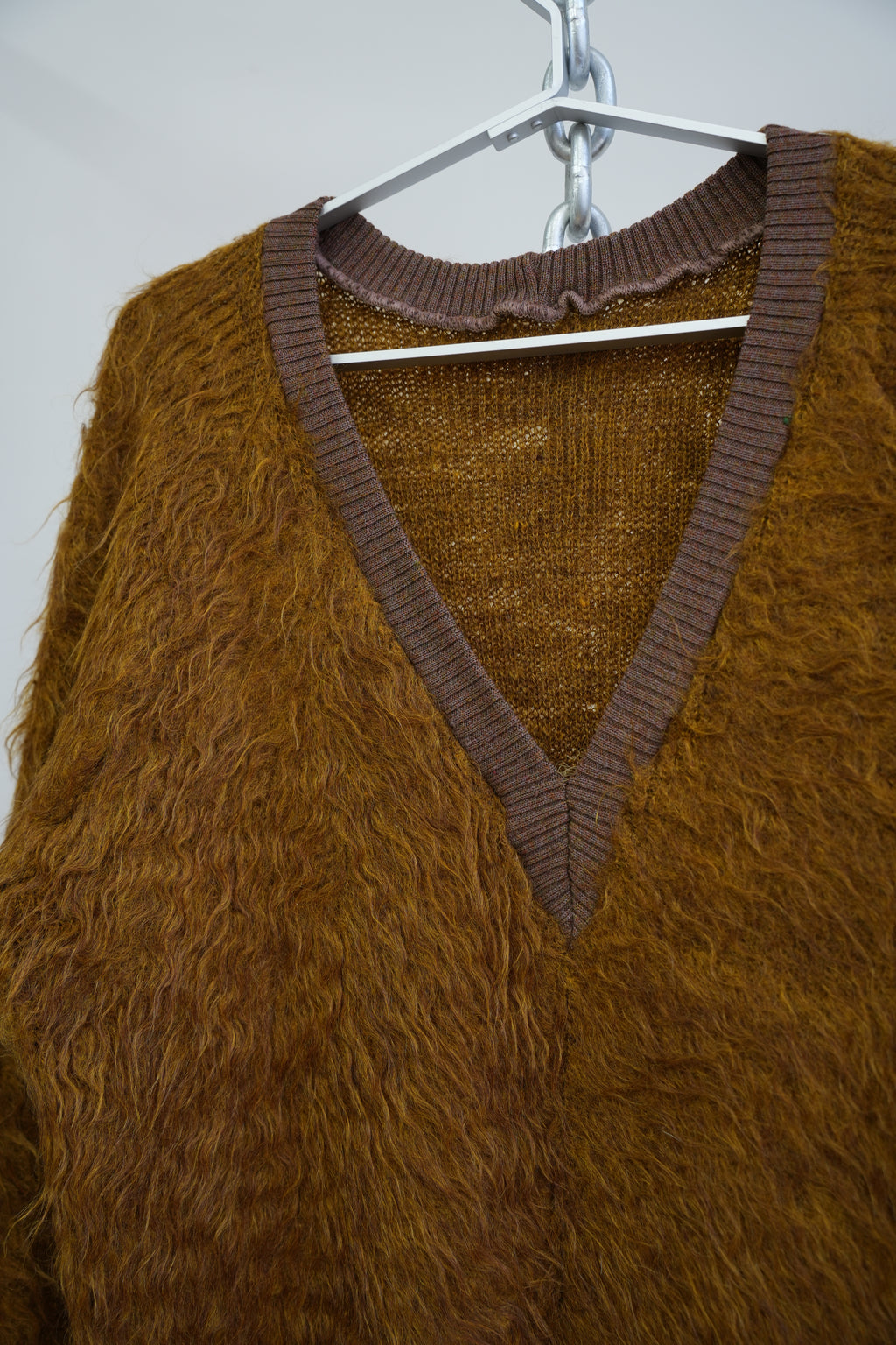 Hand Knitted Mohair Knit 1960s