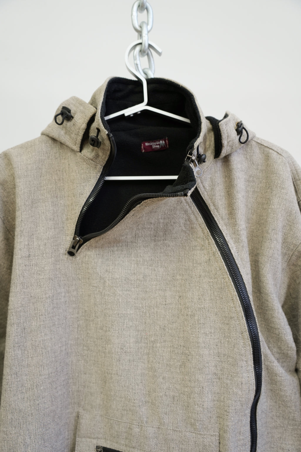 Cotton Woven ZipUp Jacket made in Nepal