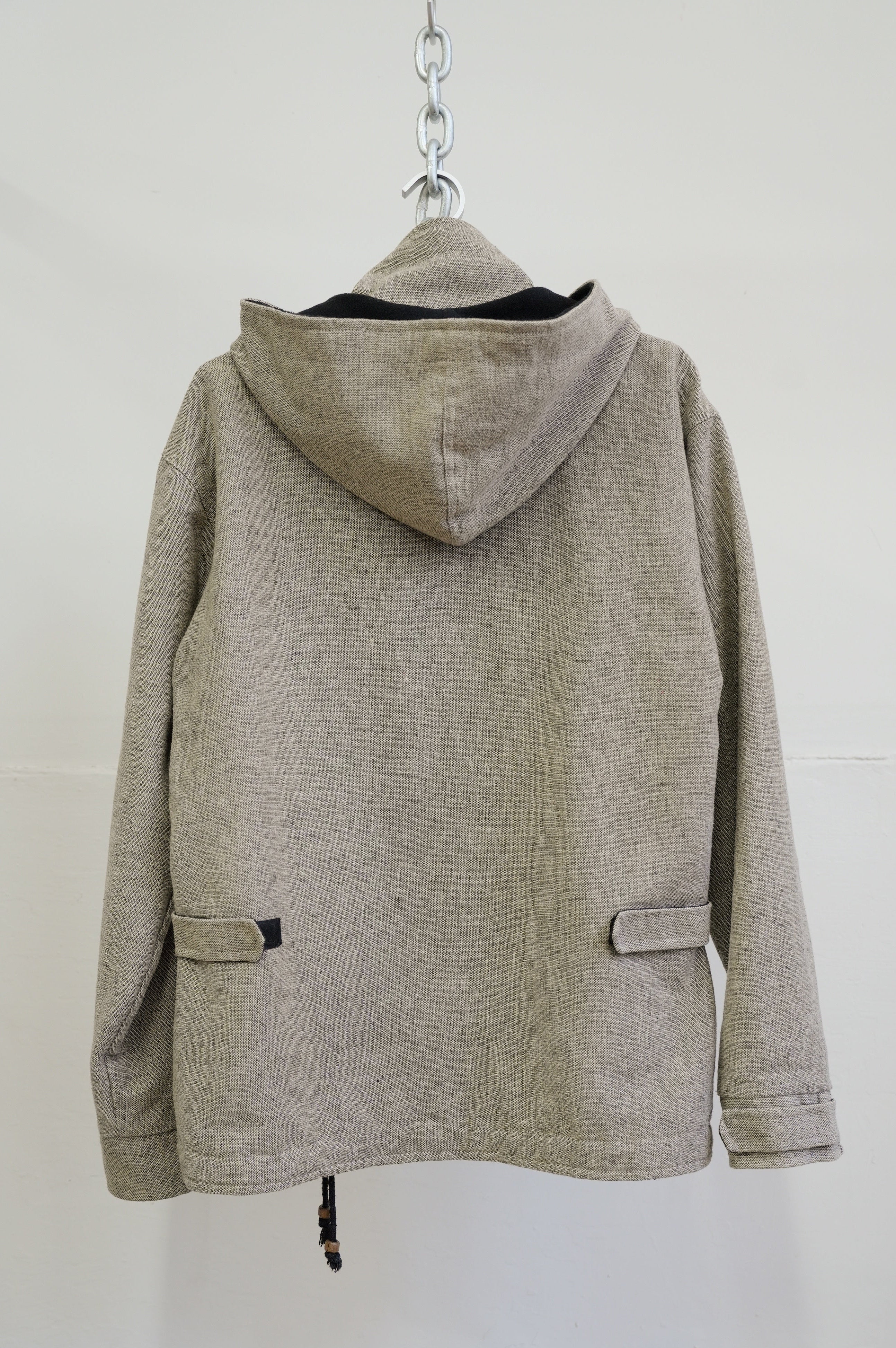 Cotton Woven ZipUp Jacket made in Nepal