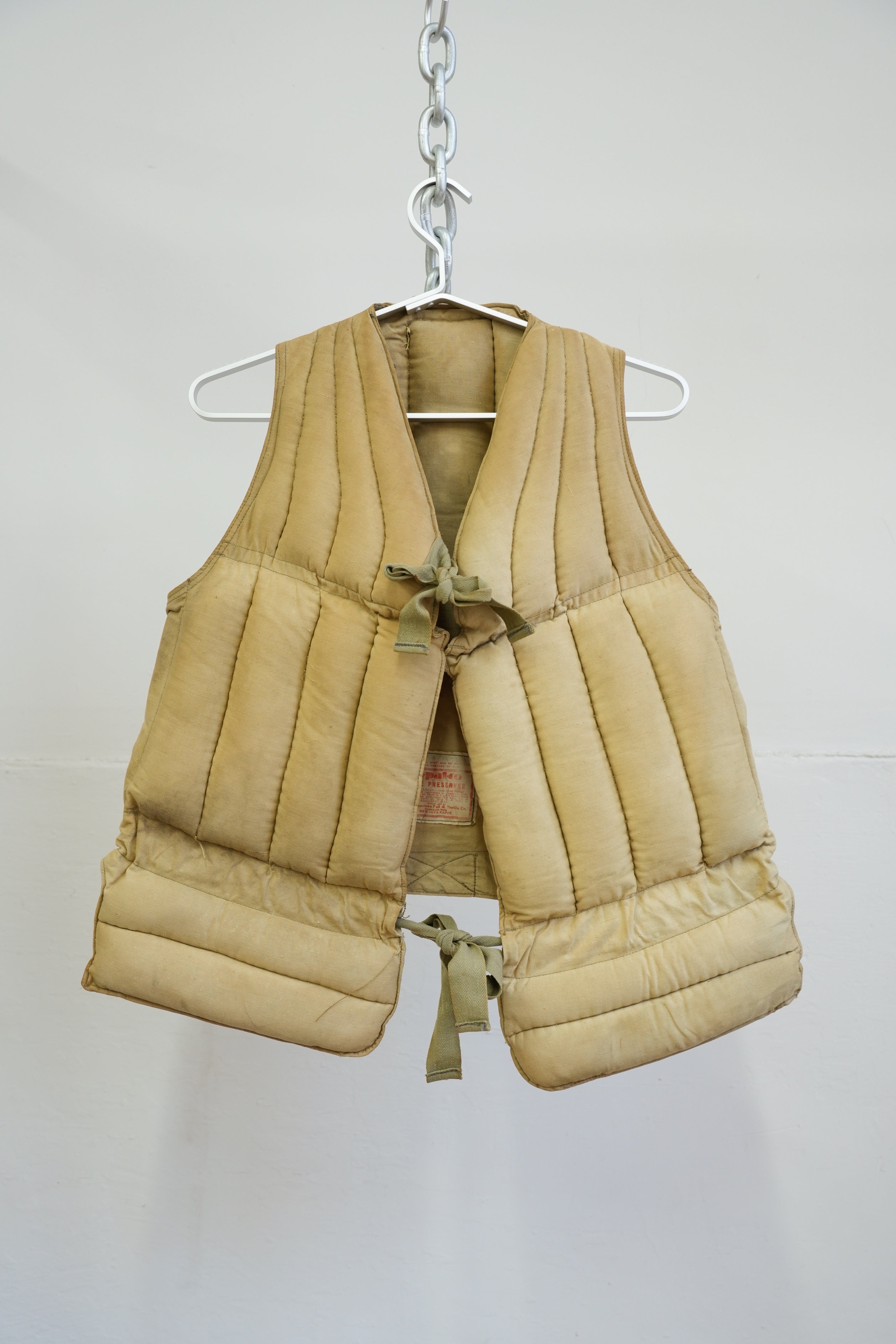 The American Pad & Textile Co Life Preserver 1940s