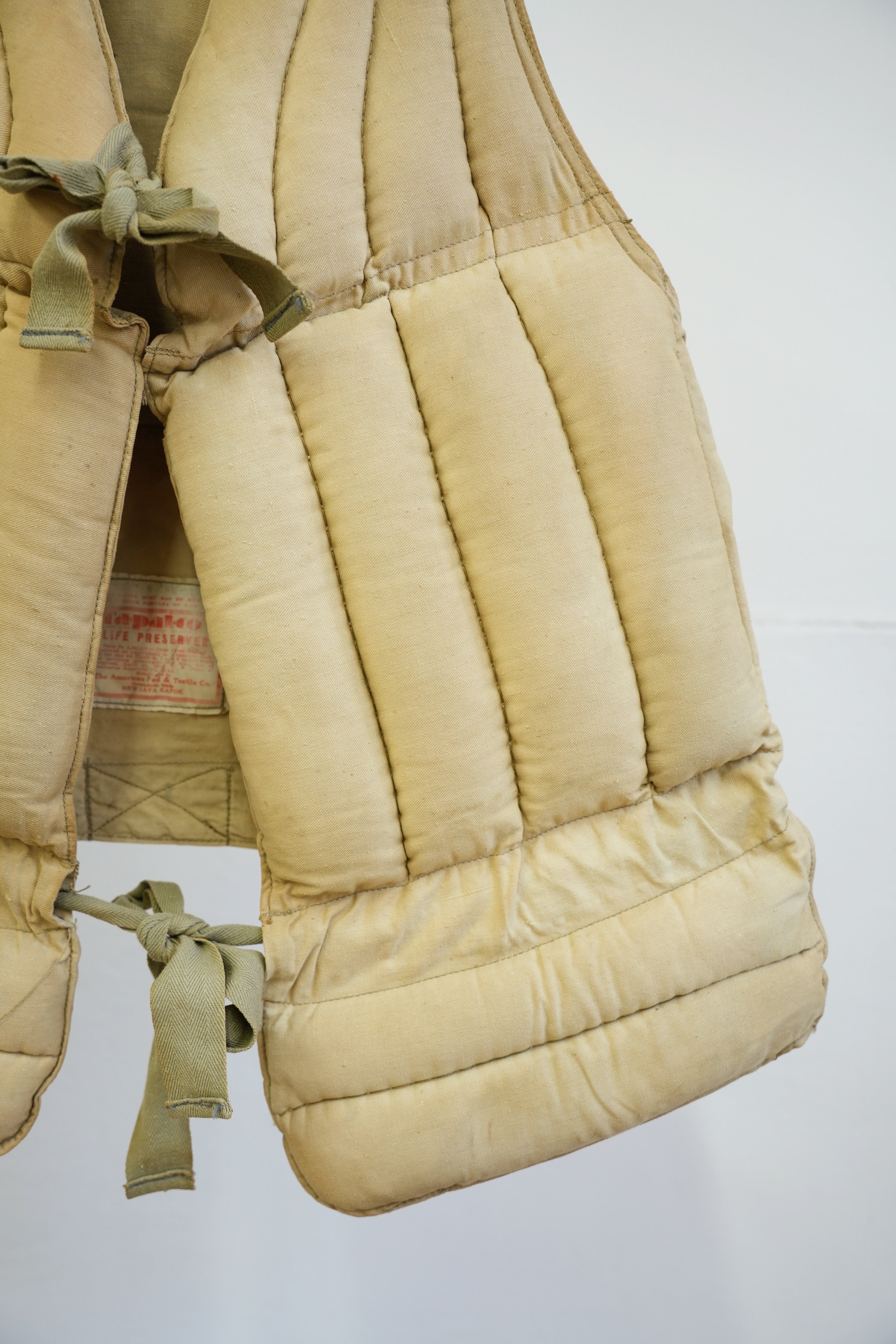 The American Pad & Textile Co Life Preserver 1940s