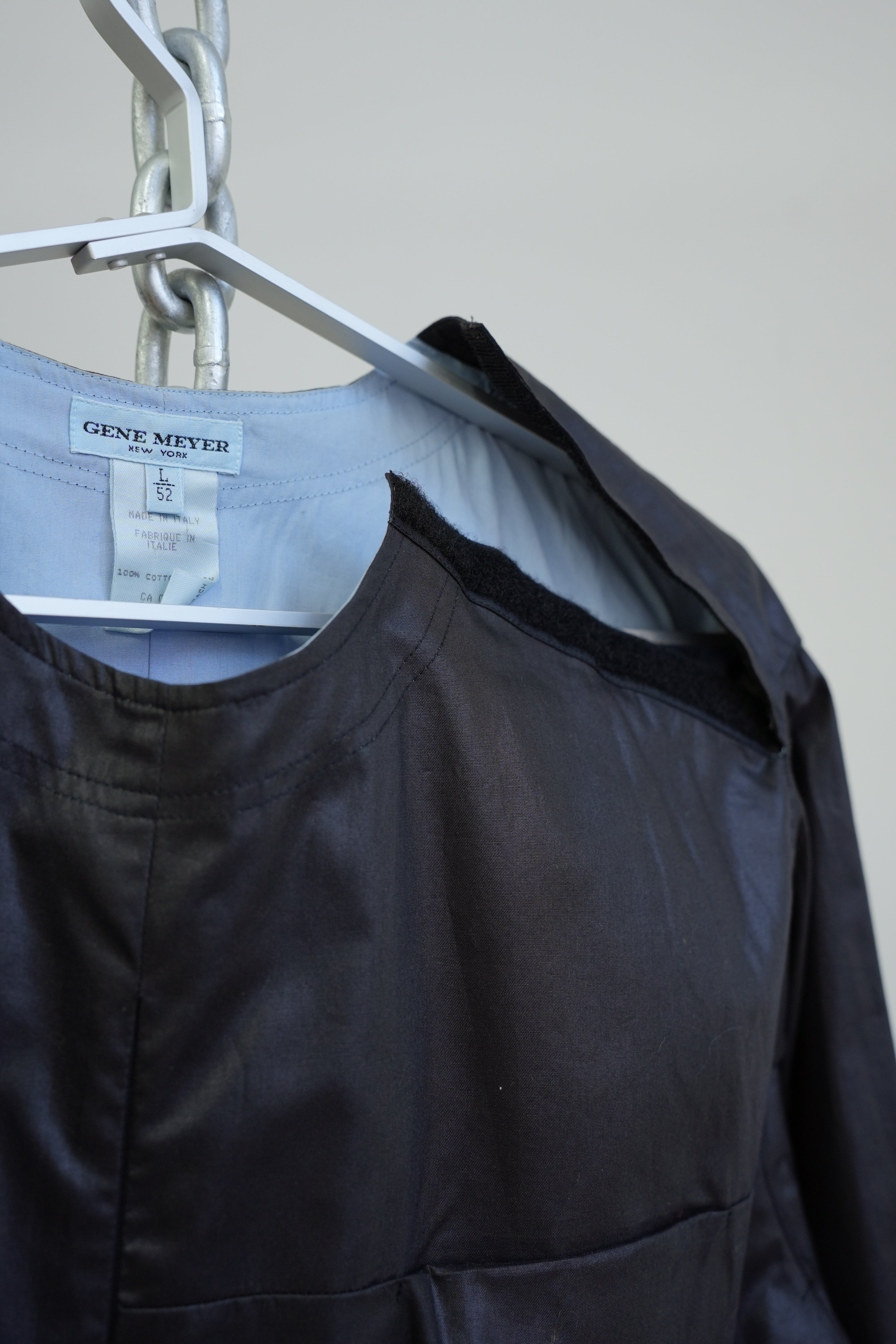 GENE MEYER Teck Smock Shirt 1980s
